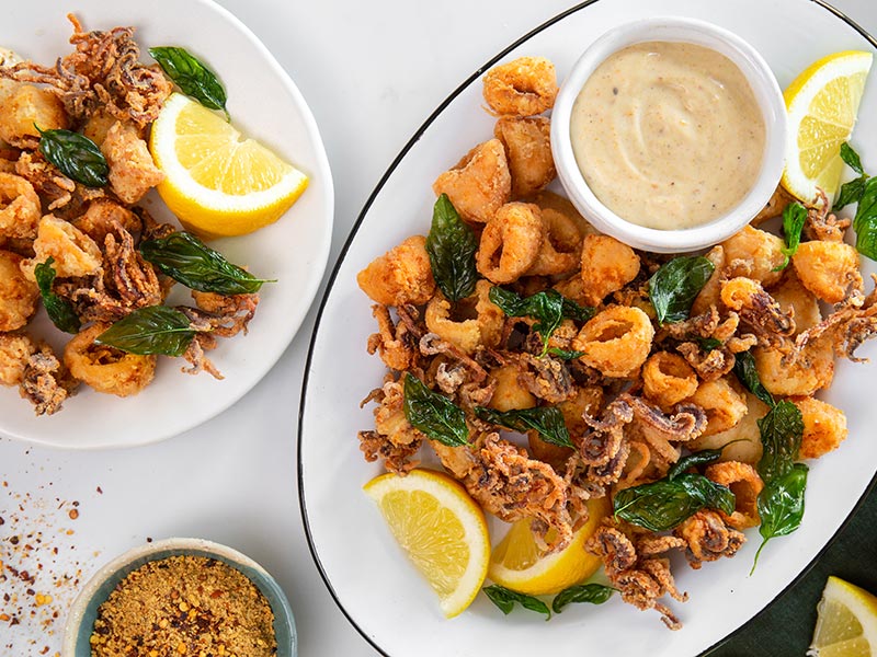 Crispy Piri Piri Calamari